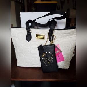 Betsey Johnson Skull Handbag